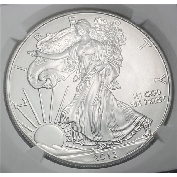 2012(W) American Silver Eagle NGC MS70 Early Releases