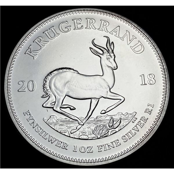 2018 South Africa Krugerrand Silver 1 ozt