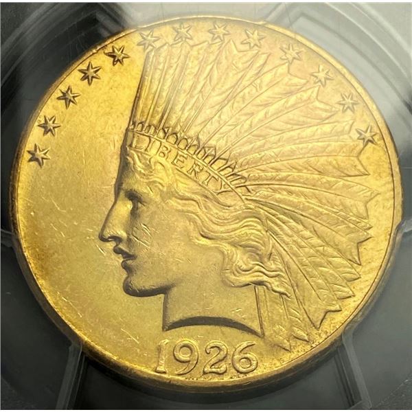 1926 Gold $10 Indian Head PCGS MS64