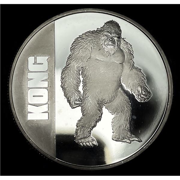 2021 Kong $2 1 ozt .999 Silver