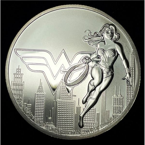 2021 Wonderwoman 1 ozt .999 Silver $2