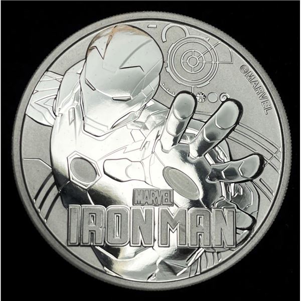 2018 Tuvalu Ironman 1 ozt .999 Silver $1
