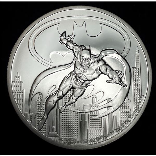 2021 Batman 1 ozt .999 Silver $2