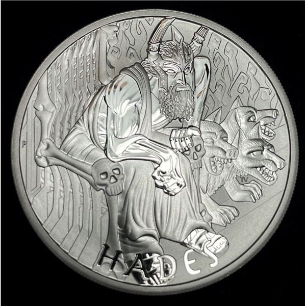 2021 Tuvala Hades 1 ozt .9999 Silver $1