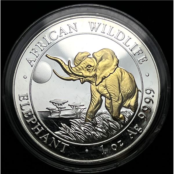 2016 Somali Republic 100 Shillings 1 ozt .9999 Silver