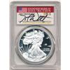 Image 3 : v75 Privy 2020-W American Silver Eagle PCGS PR70 DCAM First Day Of Issue Signed By John Dannreuther