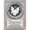 Image 4 : v75 Privy 2020-W American Silver Eagle PCGS PR70 DCAM First Day Of Issue Signed By John Dannreuther