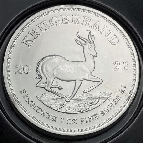 2022 South Africa Krugerrand 1 ozt .999 Silver