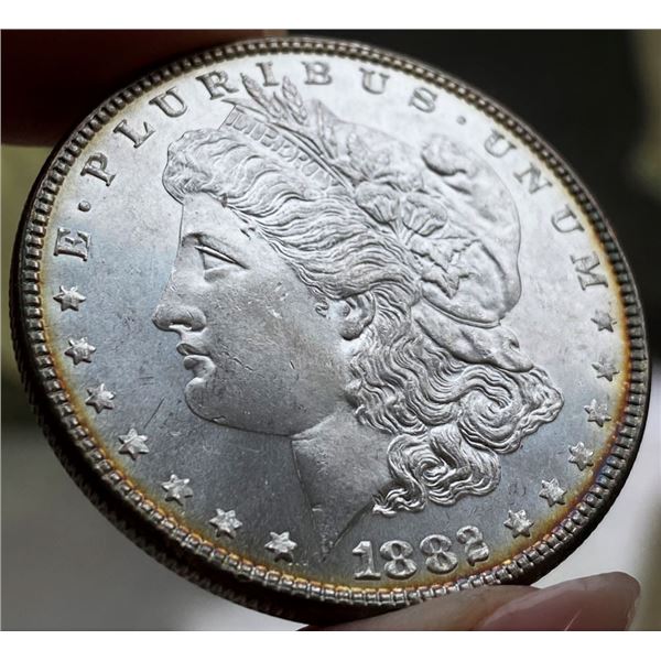 1882 Morgan Silver Dollar MS66 PL
