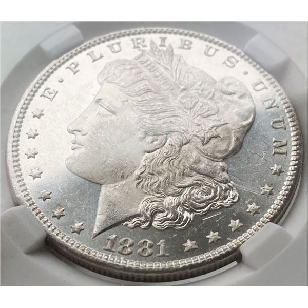 1881-O Morgan Silver Dollar MS65 PL