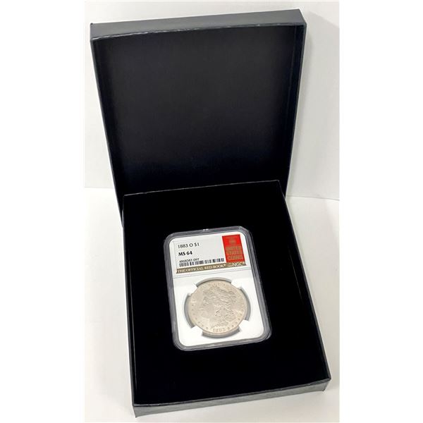 1883-O Morgan Silver Dollar NGC MS64