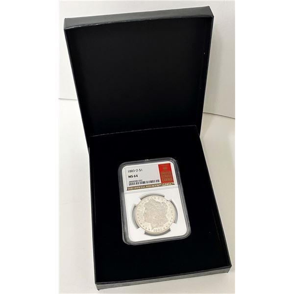 1883-O Morgan Silver Dollar NGC MS64