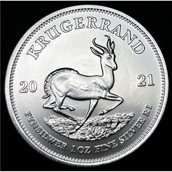 2021 South Africa Krugerrand 1 ozt Silver