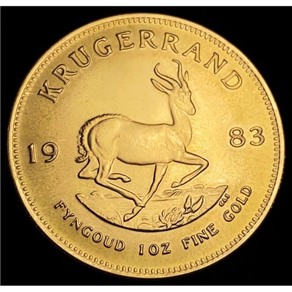 1983 Gold South Africa Krugerrand 1 ozt