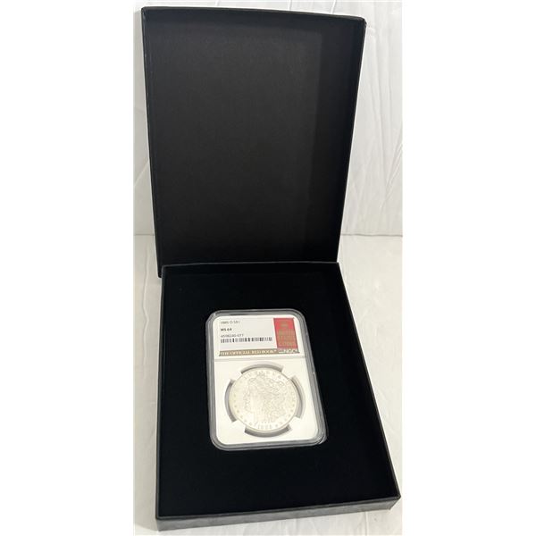 1885-O Morgan Silver Dollar NGC MS64