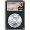 Image 4 : 2020 American Silver Eagle NGC MS70 Signed By Edmund C. Moy
