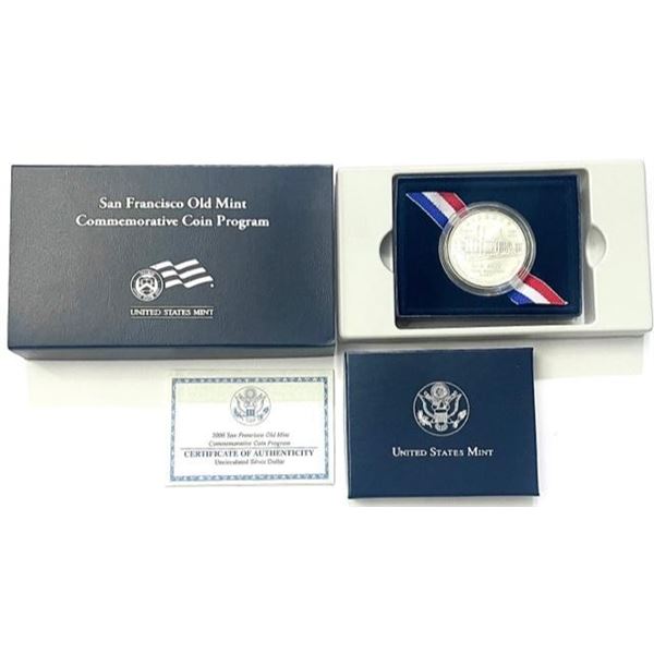 2006 San Francisco Old Mint Commemorative Silver Dollar