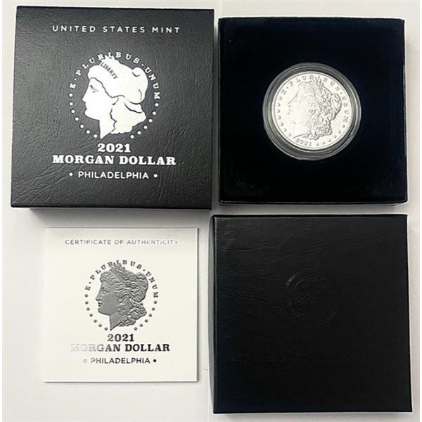 2021 United States Mint Morgan Silver UNC Dollar
