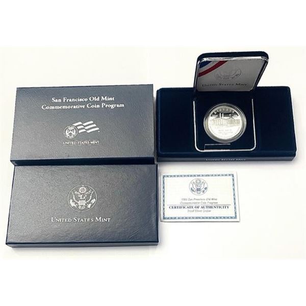 2006 San Francisco Old Mint Commemorative Proof Silver Dollar