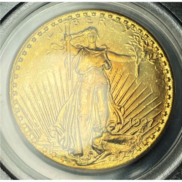 Last Minute! 1927 Gold $20 St. Gaudens PCGS MS65