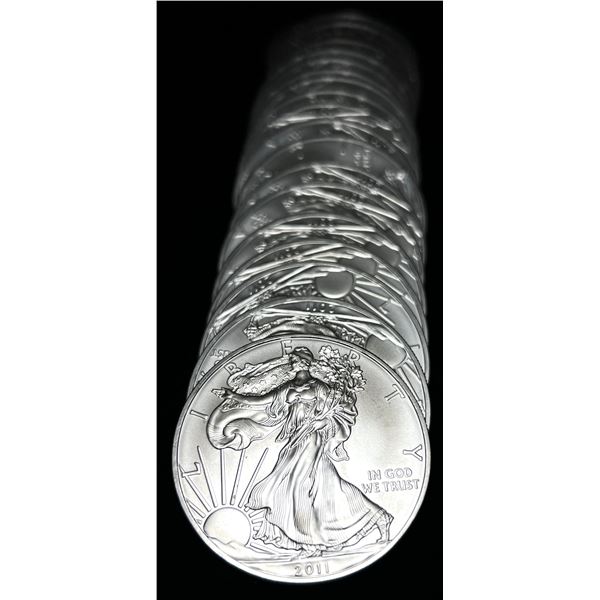 Last Minute! Original Treasery Roll (20-coins) 2011 American Silver Eagle