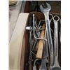 Image 3 : TRAY OF HEAVY DUTY WRENCHES, TORQUE WRENCH, ETC