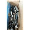 Image 2 : BOX OF ASSORTED LARGE SOCKETS AND TOOLS