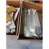 Image 3 : 2 BOXES OF RAIL SHELVING HOOKS FIT DOUBLE OR SINGLE RAIL