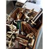 Image 2 : BOX VARIOUS VINTAGE HUNTING AND FISHING  TROPHIES