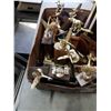 Image 3 : BOX VARIOUS VINTAGE HUNTING AND FISHING  TROPHIES