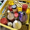 Image 2 : BIN AND CRATE OF SHOP FLUIDS