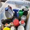Image 3 : BIN AND CRATE OF SHOP FLUIDS
