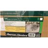Image 3 : NEW AMERICAN STANDARD OVAL UNDERMOUNT BATHROOM SINK 17 X 14 INCH, WHITE