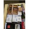 Image 2 : TRAY OF MILWAKEE BATTERY, BOSCH BATTERY, PRINTER INK, LABEL ROLLS AND MORE