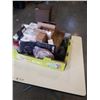 Image 3 : TRAY OF MILWAKEE BATTERY, BOSCH BATTERY, PRINTER INK, LABEL ROLLS AND MORE