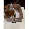Image 1 : LOT OF METAL LIGHT SWITCH COVERS AND DOOR KNOBS