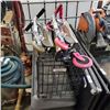 Image 1 : PET CAGE AND 3 SCOOTERS