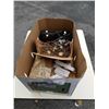 Image 1 : BOX OF SPIKRES, 3-1/4 INCH COMMON  NAILS, 4 INCH GALVANIZED NAILS