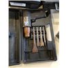 Image 9 : CHICAGO PNEUMATIC AIR TOOL WITH ROUTER AND WELLER SOLDERING GUN