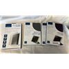 Image 1 : 3 INSIGNIA IPAD FOLIO CASES AND ONE GLASS SCREEN PROTECTOR
