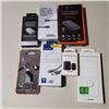 Image 1 : HELIX TURBOVOLT 10,000MAH POWER BANK, TYPE-C CORDS, ACCESSORIES AND GALAXY Z FLIP4 CLEAR COVER WITH 