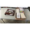 Image 1 : BINDER AND TRAY OF SPORTS CARDS