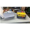 Image 1 : 2 BOXES OF NEW ALUMINUM FOIL AND CLING WRAP AND STORAGE CONTAINERS
