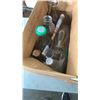 Image 2 : KIDS CAPENTRY SET AND BOX OF VINTAGE MILK BOTTLES