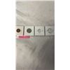 Image 2 : 4- 1961 CANADIAN COINS 25 CENT AND 10 CENT .800 SILVER PLUS 5 CENT AND 1 CENT