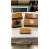 Image 1 : 4 VINTAGE CIGAR BOXES