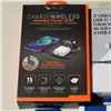 Image 2 : HELIX CHARGE PORTABLE WIRELESS CHARGING VALET AND TYPE C CORDS AND ACCESSORIES