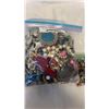 Image 2 : 1 LARGE BAG AND 1 SMALL BAG OF JEWELRY