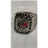 Image 2 : 2 REPLICA STANLEY CUP RINGS - ANAHEIM DUCKS AND CAROLINA HURRICANES