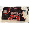 Image 1 : AUTOGRAPHED MICHAEL JORDAN JERSEY HAND SIGNED W/ COA - NEW NEVER WORN